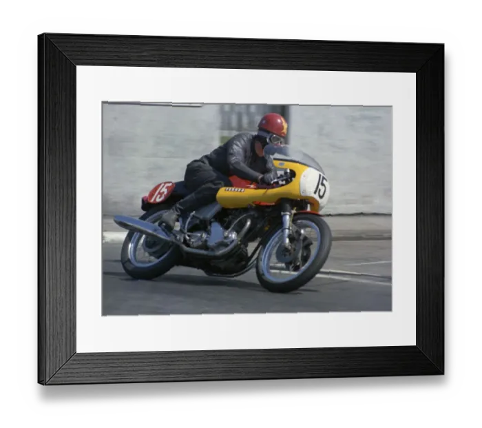 Framed Print : Ron Wittich (Norton) at Ramsey 1969 Production TT Framed Print : Ron Wittich (Norton) at Ramsey 1969 Production TT
