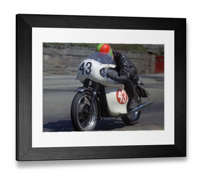 Framed Print : Ray Knight (Triumph) on Glencrutchery Road 1969 Production TT Framed Print : Ray Knight (Triumph) on Glencrutchery Road 1969 Production TT