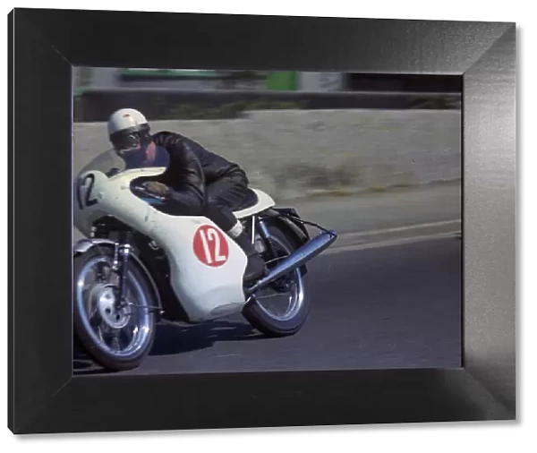 Malcolm Uphill (Triumph) on Bray Hill 1969 Production TT