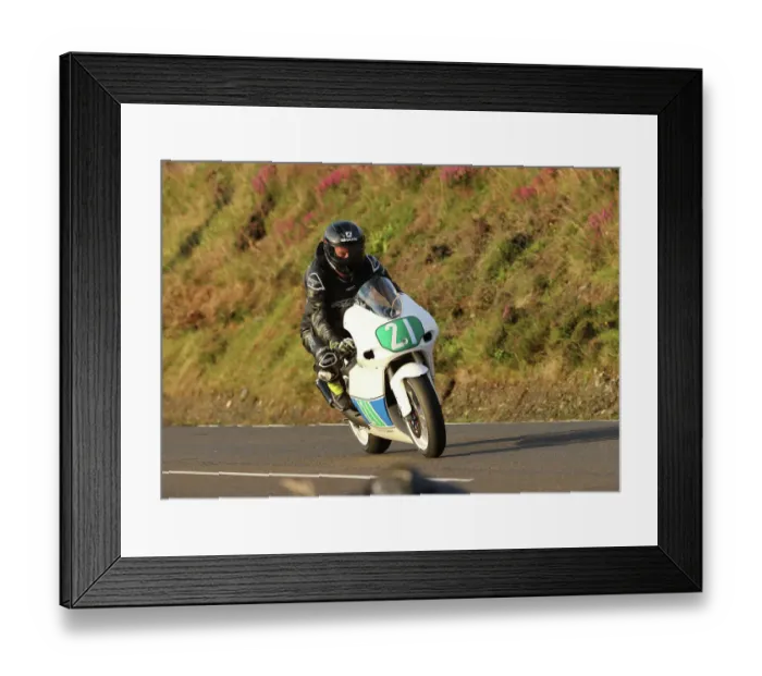 Framed Print : Stuart Hall Yamaha 2022 Lightweight Manx Grand Prix Framed Print : Stuart Hall Yamaha 2022 Lightweight Manx Grand Prix
