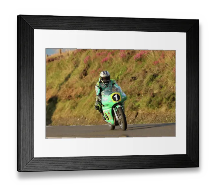 Framed Print : John McGuinness Paton practice 2022 Senior Classic Manx Grand Prix Framed Print : John McGuinness Paton practice 2022 Senior Classic Manx Grand Prix
