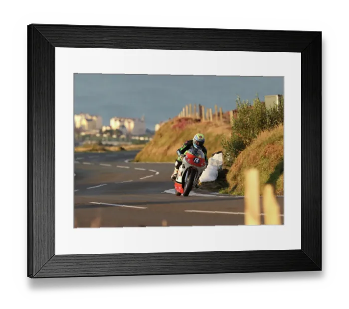 Framed Print : Nathan Harrison Honda 2022 Senior Classic Manx Grand Prix Framed Print : Nathan Harrison Honda 2022 Senior Classic Manx Grand Prix