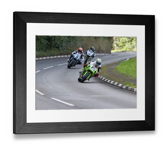 Framed Print : Nathan Harrison Kawasaki Philip Crowe Suzuki Framed Print : Nathan Harrison Kawasaki Philip Crowe Suzuki
