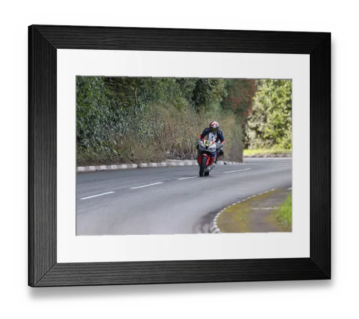 Framed Print : Kristian Paluch Honda 2022 Senior Manx Grand Prix Framed Print : Kristian Paluch Honda 2022 Senior Manx Grand Prix