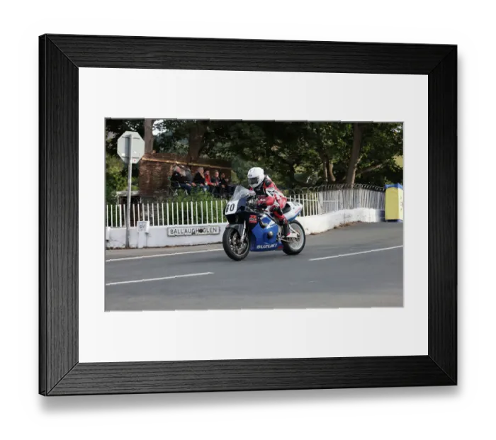 Framed Print : Anthony Redmond 2022 Classic Superbike Manx Grand Prix