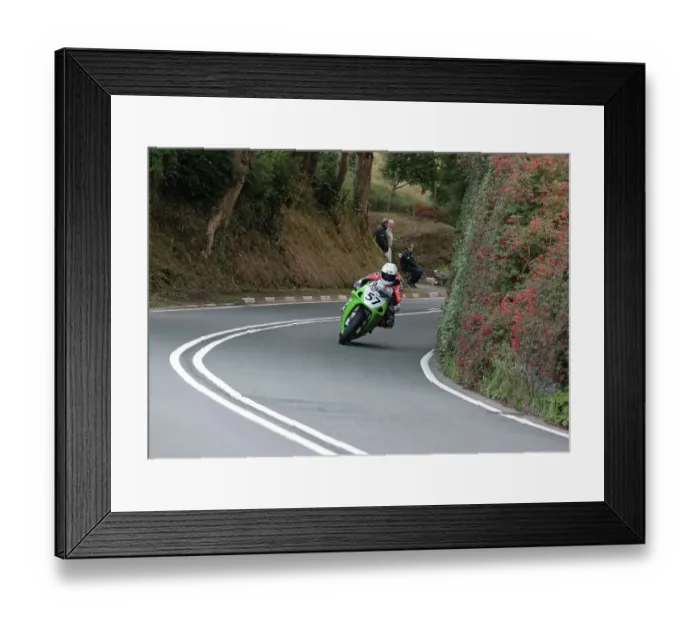 Framed Print : Rad Hughes Kawasaki 2022 Classic Superbike Manx Grand Prix Framed Print : Rad Hughes Kawasaki 2022 Classic Superbike Manx Grand Prix