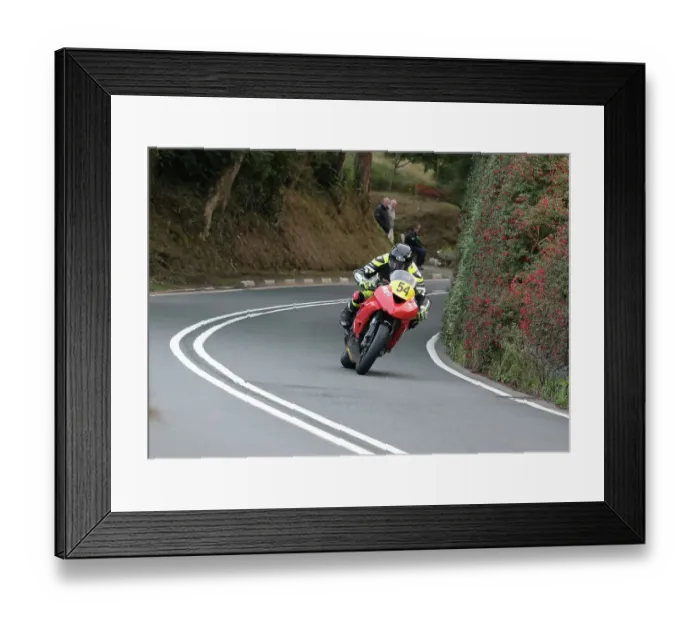 Framed Print : Liam Chawke Kawasaki 2022 Senior Manx Grand Prix Framed Print : Liam Chawke Kawasaki 2022 Senior Manx Grand Prix