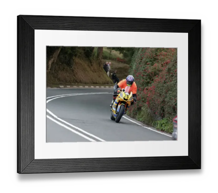 Framed Print : Paul Cassidy Yamaha) 2022 Senior Manx Grand Prix Framed Print : Paul Cassidy Yamaha) 2022 Senior Manx Grand Prix