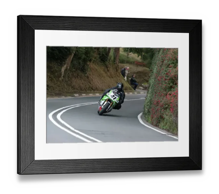 Framed Print : Rob Barber Kawasaki 2022 Classic Superbike Manx Grand Prix Framed Print : Rob Barber Kawasaki 2022 Classic Superbike Manx Grand Prix