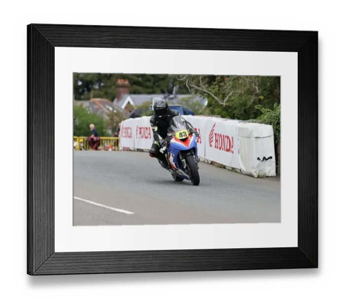 Framed Print : Richard Vuillermet Yamaha 2022 Senior Manx Grand Prix Framed Print : Richard Vuillermet Yamaha 2022 Senior Manx Grand Prix