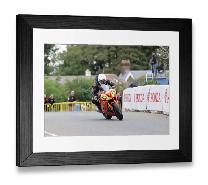 Framed Print : Samuel Mouseley Yamaha 2022 Senior Manx Grand Prix Framed Print : Samuel Mouseley Yamaha 2022 Senior Manx Grand Prix