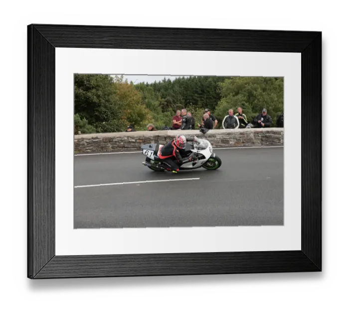 Framed Print : Wayne Bourgeais Kawasaki 2022 Classic Superbike Manx Grand Prix Framed Print : Wayne Bourgeais Kawasaki 2022 Classic Superbike Manx Grand Prix