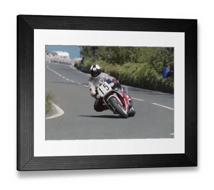 Framed Print : Steve Ward Honda 1991 Formula One TT Framed Print : Steve Ward Honda 1991 Formula One TT