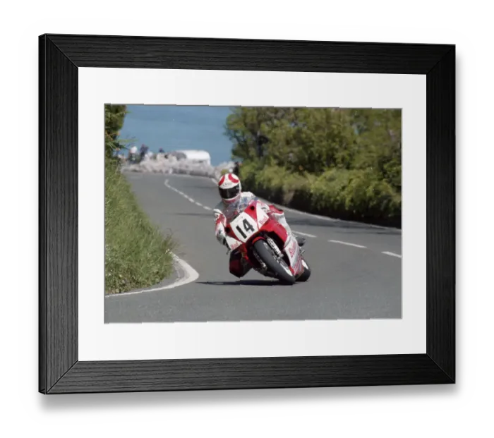 Framed Print : Brian Reid Yamaha 1991 Formula One TT Framed Print : Brian Reid Yamaha 1991 Formula One TT