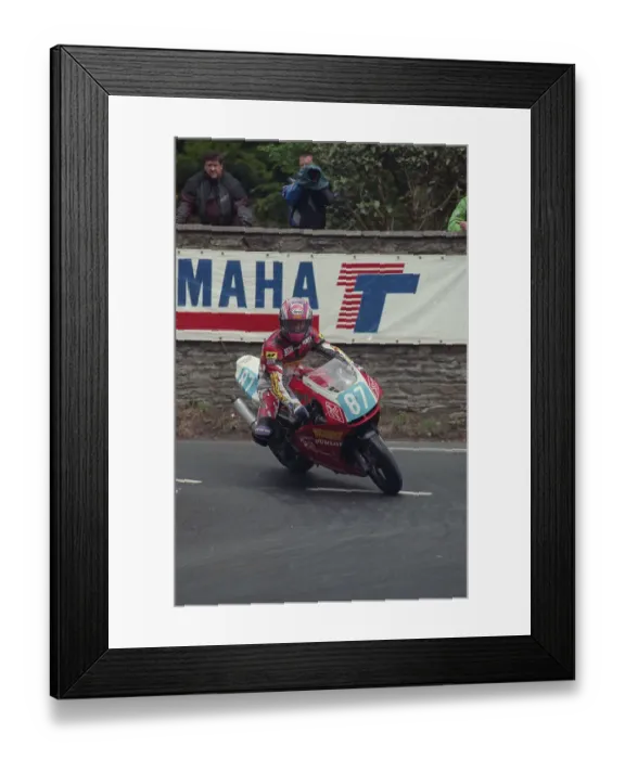 Framed Print : Kent Kunitsugu Honda. 1998 Junior TT Framed Print : Kent Kunitsugu Honda. 1998 Junior TT