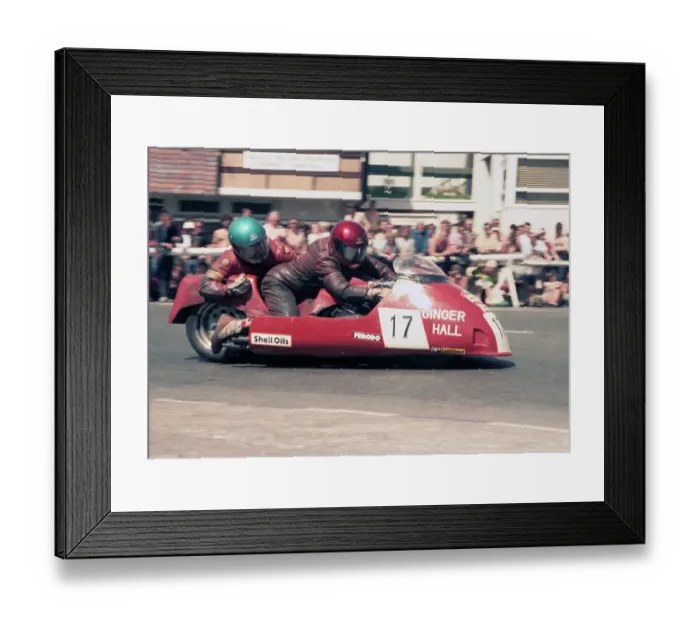 Framed Print : Dennis Keen Colin Hardman Yamaha 1985 Sidecar TT Framed Print : Dennis Keen Colin Hardman Yamaha 1985 Sidecar TT