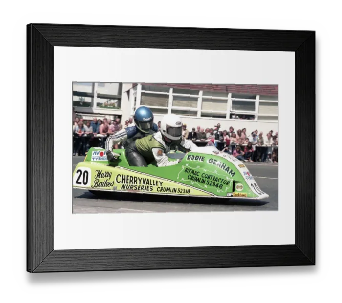 Framed Print : Martin Murphy Pat Cushnahan McCavana Yamaha 1985 Sidecar TT Framed Print : Martin Murphy Pat Cushnahan McCavana Yamaha 1985 Sidecar TT