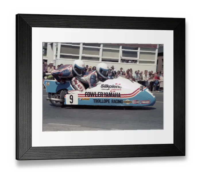 Framed Print : Barry Brindley Chris Jones Windle Yamaha 1985 Sidecar TT Framed Print : Barry Brindley Chris Jones Windle Yamaha 1985 Sidecar TT