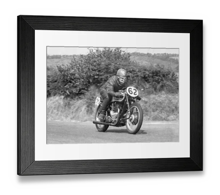 Framed Print : Ken Swallow (Matchless) 1955 Senior Ulster Grand Prix Framed Print : Ken Swallow (Matchless) 1955 Senior Ulster Grand Prix