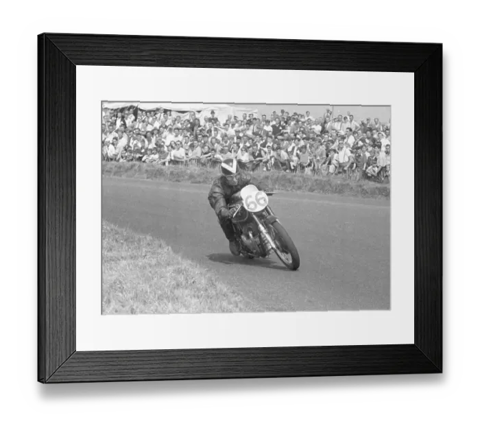 Framed Print : Arthur Wheeler (Matchless) 1955 Senior Ulster Grand Prix Framed Print : Arthur Wheeler (Matchless) 1955 Senior Ulster Grand Prix