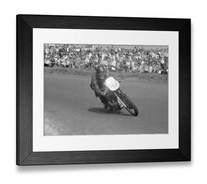 Framed Print : George Murphy (Matchless) 1955 Senior Ulster Grand Prix Framed Print : George Murphy (Matchless) 1955 Senior Ulster Grand Prix