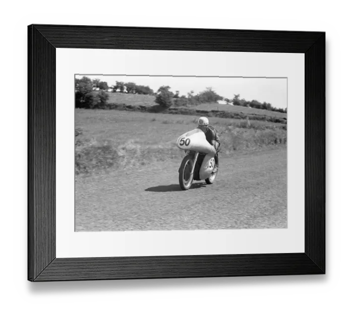 Framed Print : Ray Amm (Norton) 1954 Junior Ulster Grand Prix Framed Print : Ray Amm (Norton) 1954 Junior Ulster Grand Prix
