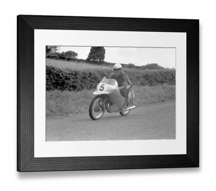 Framed Print : Hermann-Paul Muller (NSU) 1954 Ultra Lightweight Ulster Grand Prix Framed Print : Hermann-Paul Muller (NSU) 1954 Ultra Lightweight Ulster Grand Prix