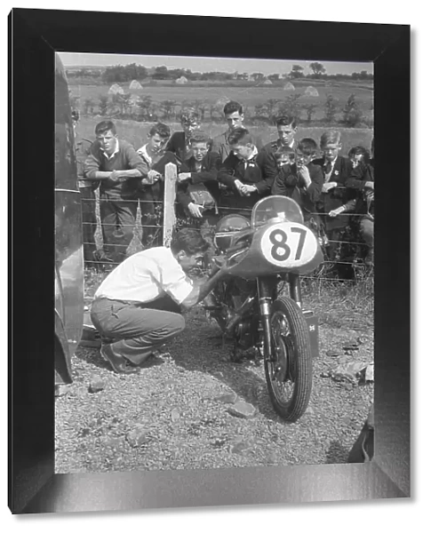 Geoff Duke (BSA) 1955 Ulster Grand Prix