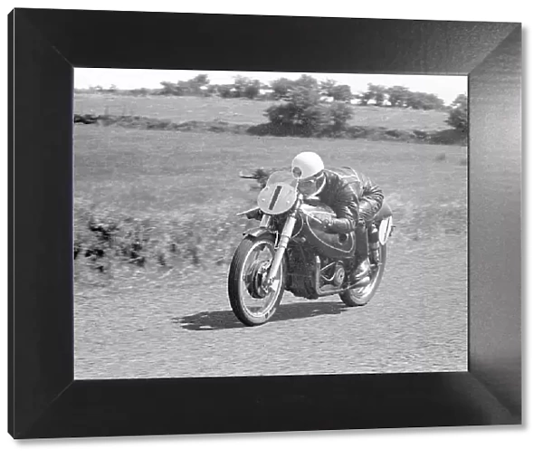 Bob McIntyre (AJS) 1954 Junior Ulster Grand Prix