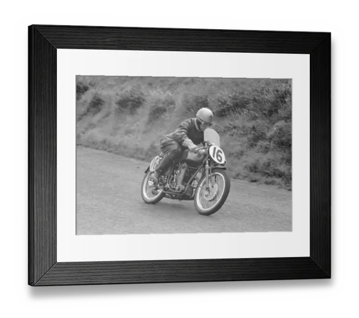 Framed Print : Frank Cope (MV) 1954 Ultra Light Ulster Grand Prix Framed Print : Frank Cope (MV) 1954 Ultra Light Ulster Grand Prix