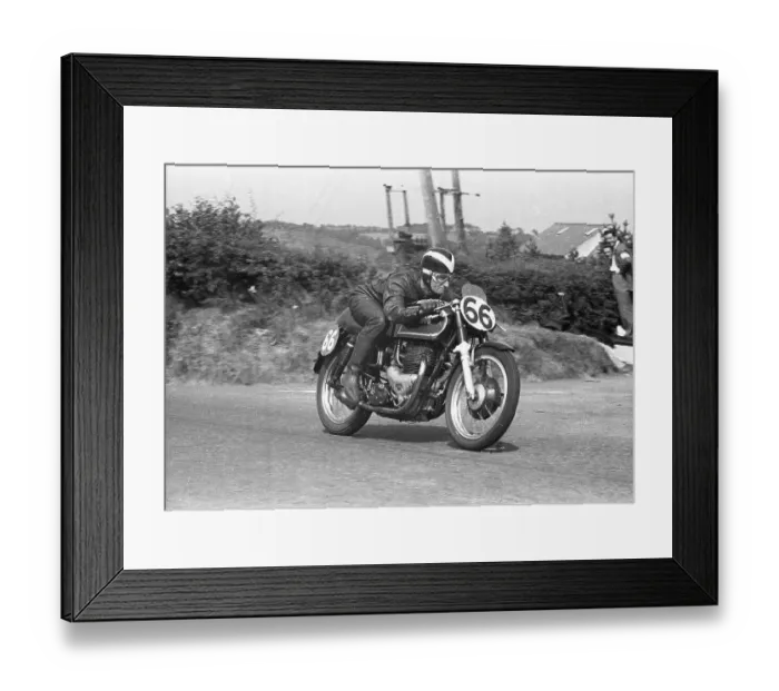 Framed Print : Arthur Wheeler (Matchless) 1955 Senior Ulster Grand Prix Framed Print : Arthur Wheeler (Matchless) 1955 Senior Ulster Grand Prix