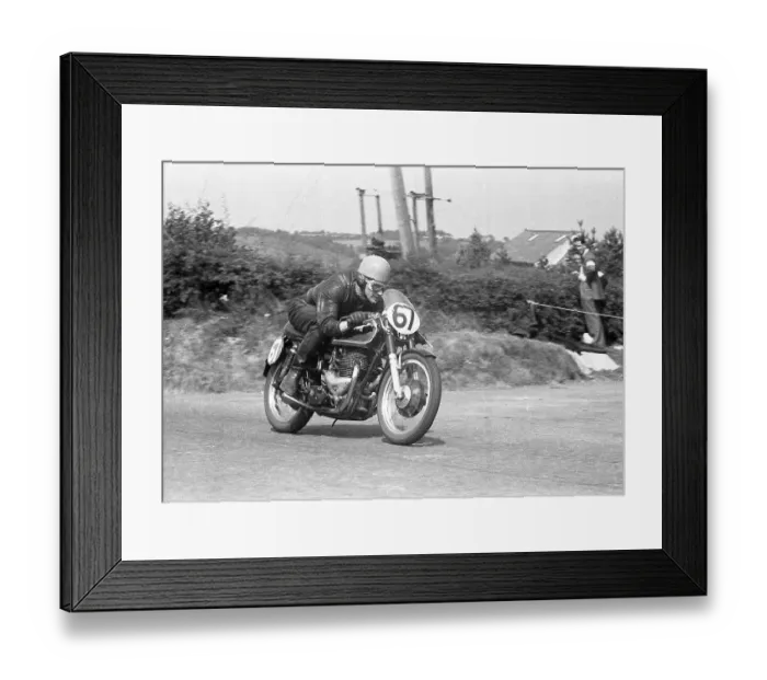 Framed Print : Ken Tostevin (Matchless) 1955 Lightweight Ulster Grand Prix Framed Print : Ken Tostevin (Matchless) 1955 Lightweight Ulster Grand Prix