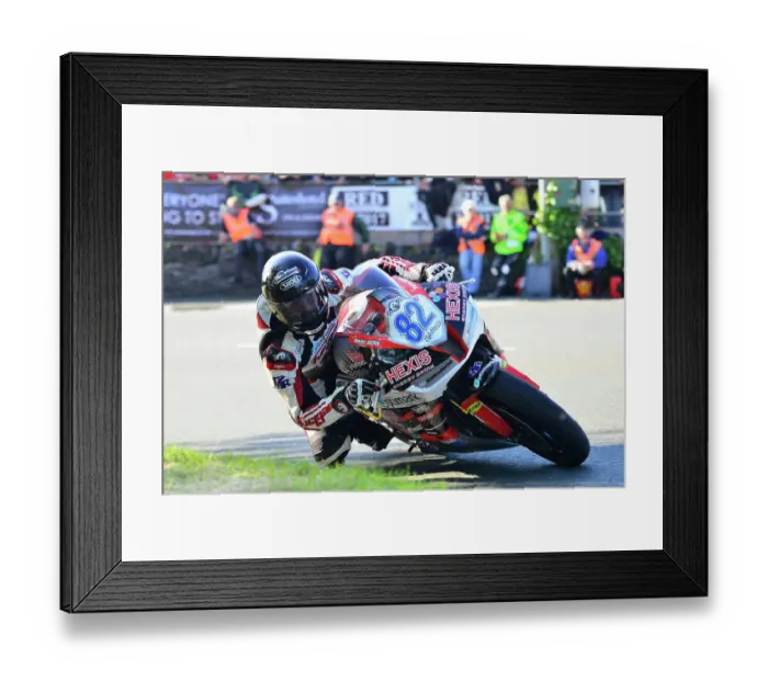 Framed Print : Xavier Denis Honda 2015 Supersport TT Framed Print : Xavier Denis Honda 2015 Supersport TT