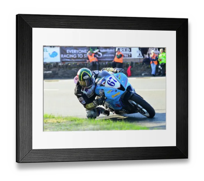 Framed Print : Allan Venter Honda 2015 Supersport TT Framed Print : Allan Venter Honda 2015 Supersport TT