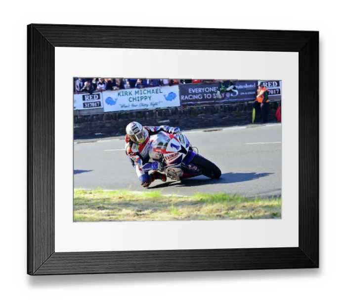 Framed Print : John McGuinness Honda 2015 Supersport TT Framed Print : John McGuinness Honda 2015 Supersport TT