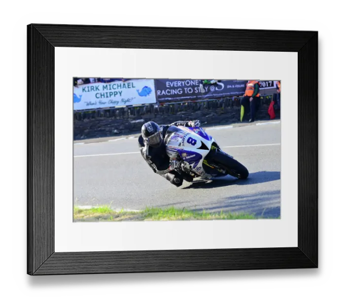 Framed Print : Guy Martin Triumph 2015 Supersport TT Framed Print : Guy Martin Triumph 2015 Supersport TT