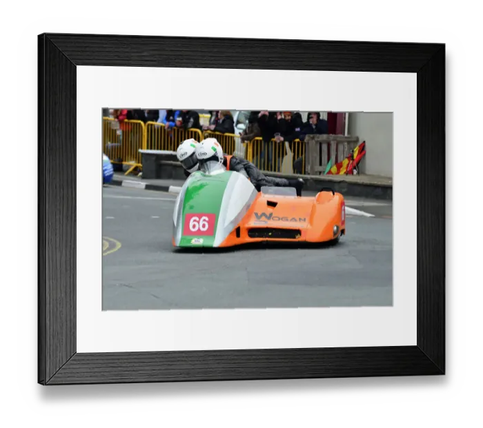Framed Print : Terry O Reilly Aidan Browne Ireson Honda 2015 Sidecar TT Framed Print : Terry O Reilly Aidan Browne Ireson Honda 2015 Sidecar TT