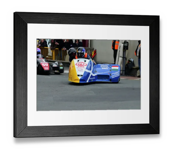 Framed Print : Alan Warden Stuart Clark AWR Yamaha 2015 Sidecar TT Framed Print : Alan Warden Stuart Clark AWR Yamaha 2015 Sidecar TT