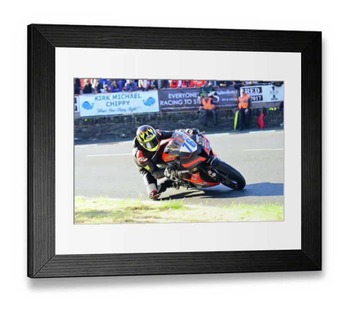 Framed Print : Timothee Monot Honda 2015 Supersport TT Framed Print : Timothee Monot Honda 2015 Supersport TT