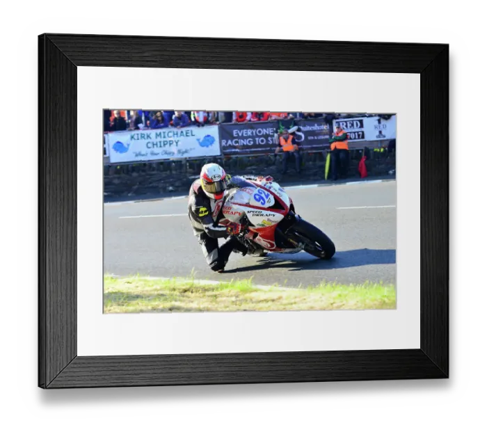 Framed Print : Paul Baleta Triumph 2015 Supersport TT Framed Print : Paul Baleta Triumph 2015 Supersport TT
