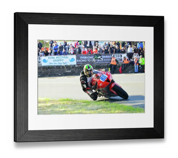 Framed Print : Derek McGee Honda 2015 Supersport TT Framed Print : Derek McGee Honda 2015 Supersport TT