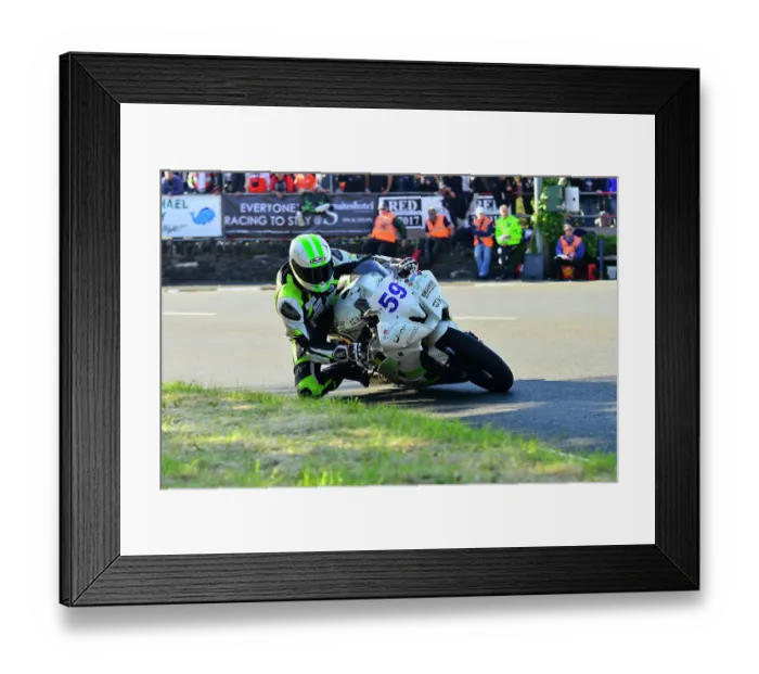 Framed Print : Kamil Holan Yamaha 2015 Supersport TT Framed Print : Kamil Holan Yamaha 2015 Supersport TT