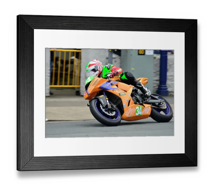 Framed Print : Dan Hegarty Kawasaki 2015 Lightweight TT Framed Print : Dan Hegarty Kawasaki 2015 Lightweight TT