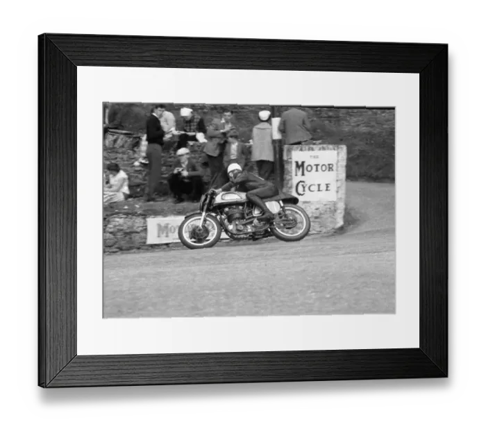 Framed Print : Alistair King Norton 1956 Junior Manx Grand Prix Framed Print : Alistair King Norton 1956 Junior Manx Grand Prix
