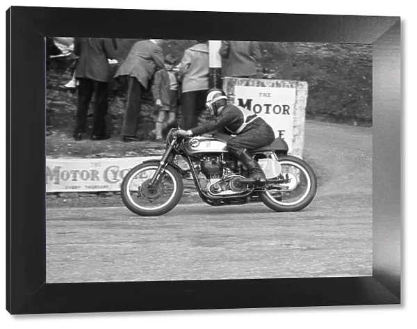 David Legge BSA 1956 Junior Manx Grand Prix