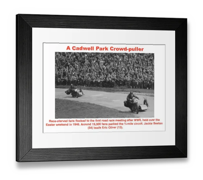 Framed Print : EX 1946 Cadwell Beeton Oliver Framed Print : EX 1946 Cadwell Beeton Oliver