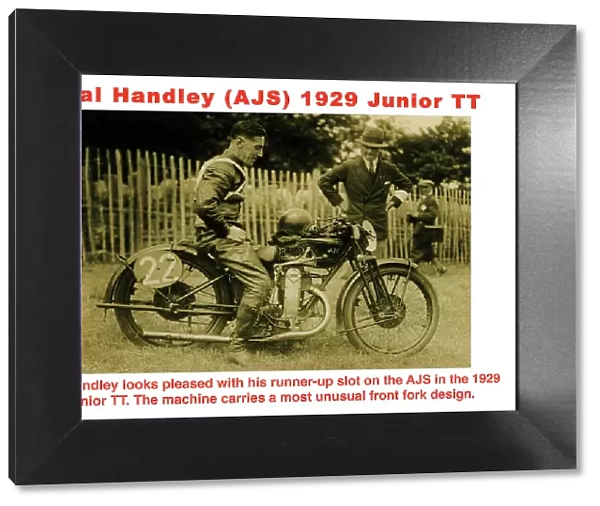 EX Wal Handley AJS 1929 Junior TT