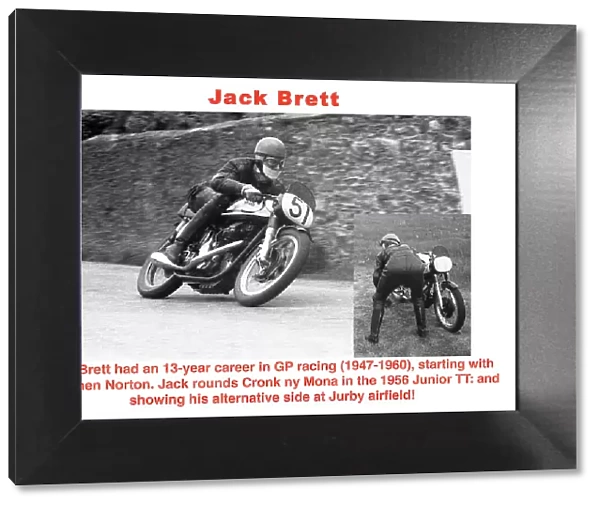 EX Jack Brett Norton 1956 Junior TT