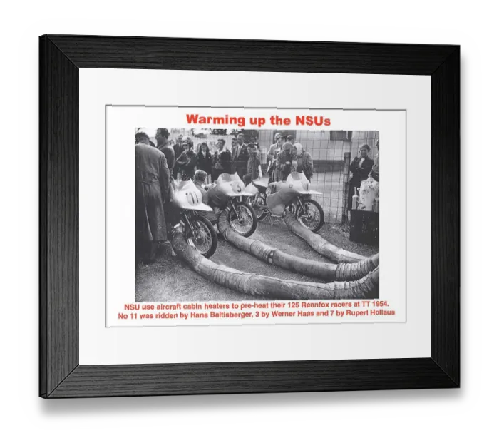 Framed Print : EX 1954 NSU heater Framed Print : EX 1954 NSU heater