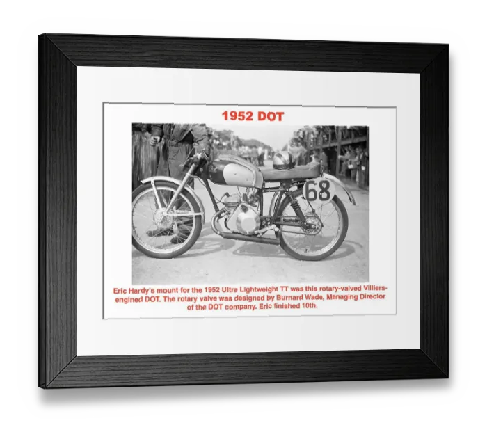 Framed Print : EX 1952 Hardy DOT Framed Print : EX 1952 Hardy DOT
